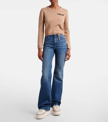 Plateau-Sneakers Nama aus Leder | Chloé