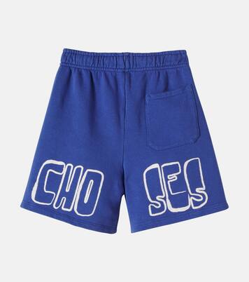 Logo cotton Bermuda shorts | Bobo Choses