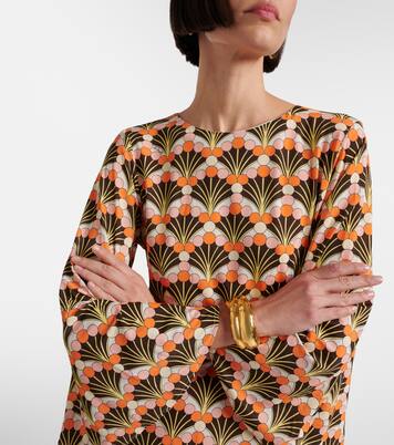 Sorella printed midi dress | La DoubleJ