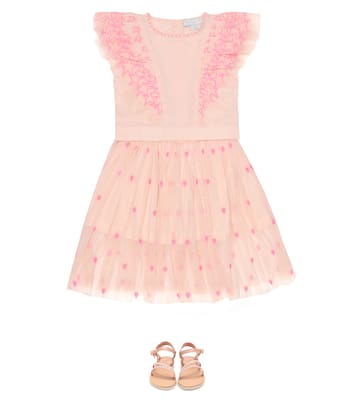 Embroidered cotton top | Stella McCartney Kids
