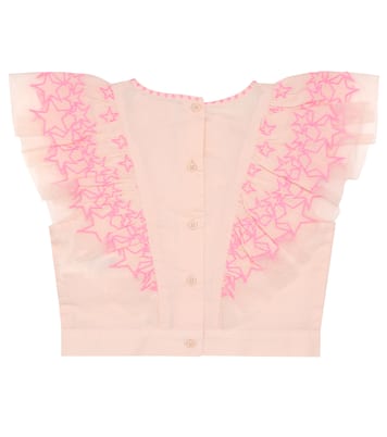 Embroidered cotton top | Stella McCartney Kids