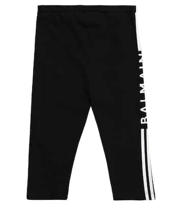 Bébé – Legging en coton à logo | Balmain Kids