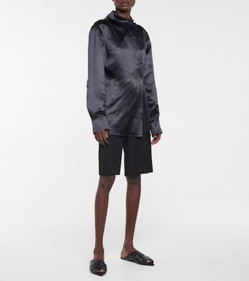 Hemd aus Satin | Jil Sander
