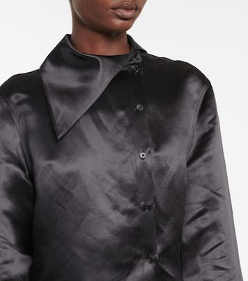 Hemd aus Satin | Jil Sander