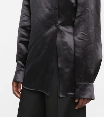 Hemd aus Satin | Jil Sander