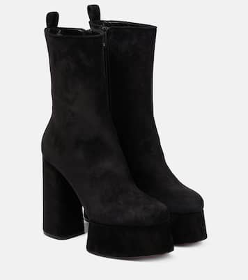 Izamayaz suede platform ankle boots | Christian Louboutin