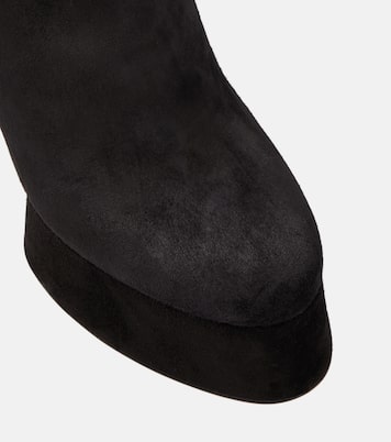 Izamayaz suede platform ankle boots | Christian Louboutin