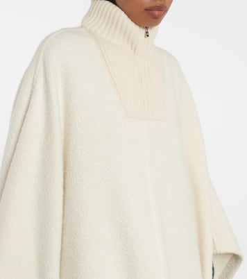 Poncho Britney de seda y cachemir | Loro Piana