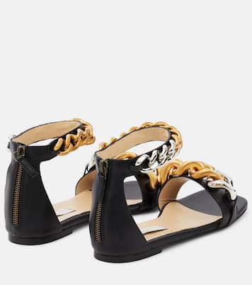 Falabella embellished flat sandals | Stella McCartney