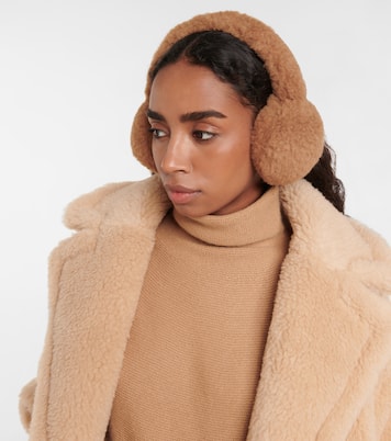Scaldaorecchie in cammello e seta | Max Mara