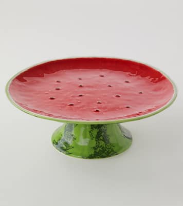 Melancia ceramic cake stand | Bordallo Pinheiro