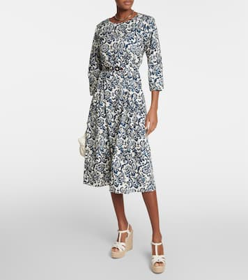 Betty floral cotton poplin midi dress | 'S Max Mara