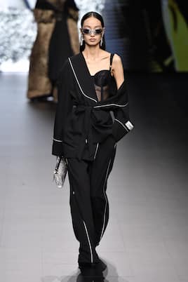 x Kim chaqueta de pijama en mezcla de lana | Dolce&Gabbana