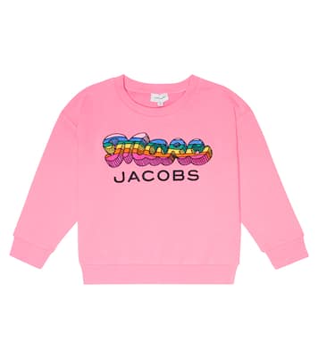 Felpa in cotone con logo | Marc Jacobs Kids