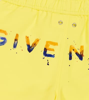Short de bain Paint à logo | Givenchy Kids