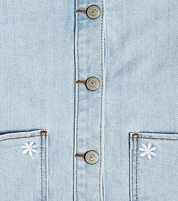 Bestickte Jeansjacke | Tartine et Chocolat