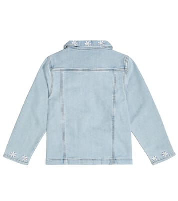Bestickte Jeansjacke | Tartine et Chocolat