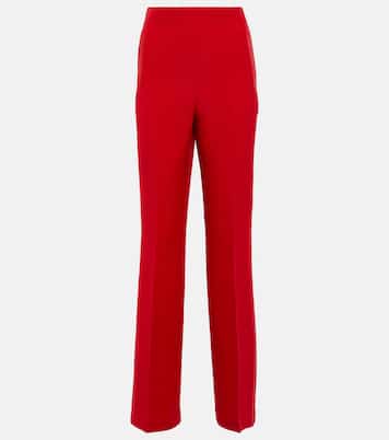 Pantalon ample en laine et soie | Roland Mouret