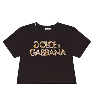 T-shirt en coton à logo | Dolce&Gabbana Kids