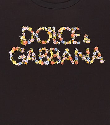 T-shirt en coton à logo | Dolce&Gabbana Kids