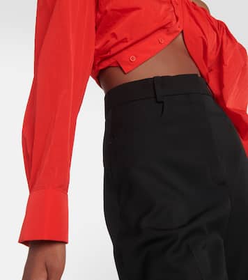 La Chemise Galliga cropped shirt | Jacquemus
