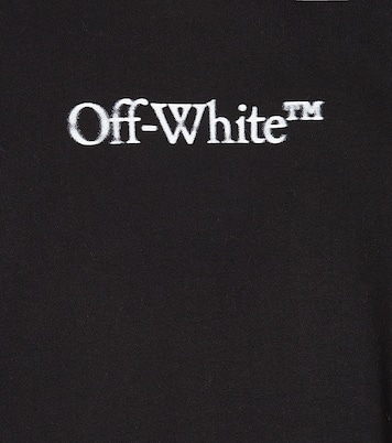Felpa in jersey di cotone con logo | Off-White Kids