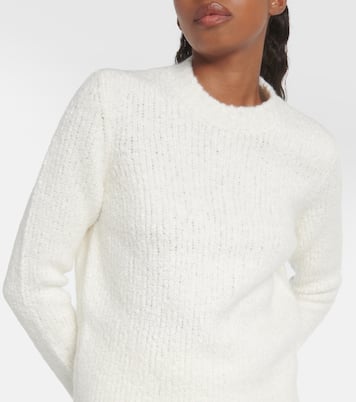 Pullover Philippe in lana e seta bouclé | Gabriela Hearst