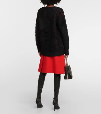Jersey de mezcla de lana en jacquard | Stella McCartney