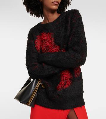 Jersey de mezcla de lana en jacquard | Stella McCartney