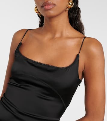 Midikleid La Robe Notte aus Satin | Jacquemus