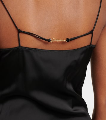 Midikleid La Robe Notte aus Satin | Jacquemus