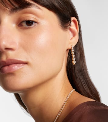 Boucles d'oreilles 7 Heart en or 18 ct et diamants | Shay Jewelry