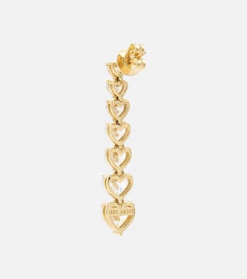 Boucles d'oreilles 7 Heart en or 18 ct et diamants | Shay Jewelry