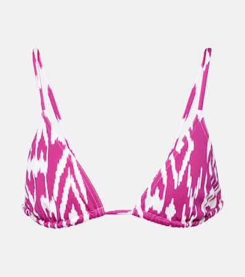 Haut de bikini triangle Sun imprimé | Eres