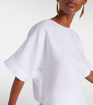 Top Morey in lino | Loro Piana