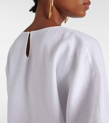 Top Morey in lino | Loro Piana
