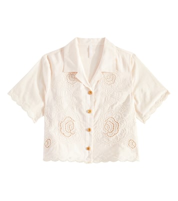 Camicia Halliday in cotone | Zimmermann Kids