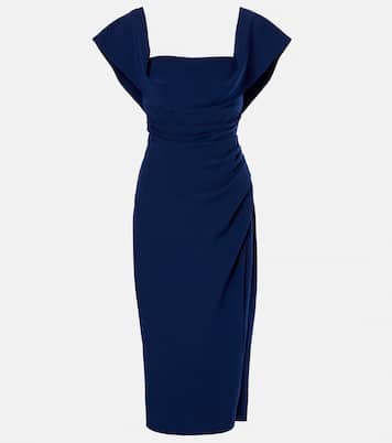 Abito midi con ruches | Carolina Herrera