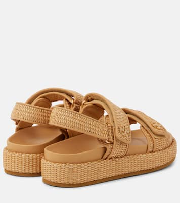 Kira raffia sandals | Tory Burch