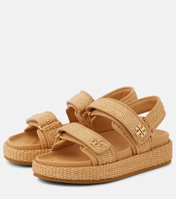Kira raffia sandals | Tory Burch