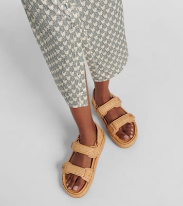 Kira raffia sandals | Tory Burch