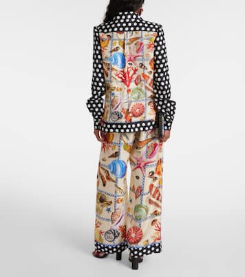 Camicia Capri in seta con stampa | Dolce&Gabbana