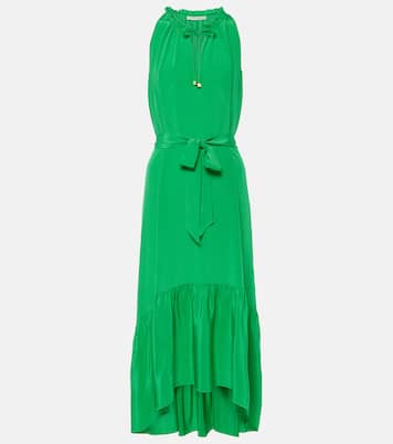 Midikleid Chamarel aus Crêpe de Chine aus Seide | Heidi Klein