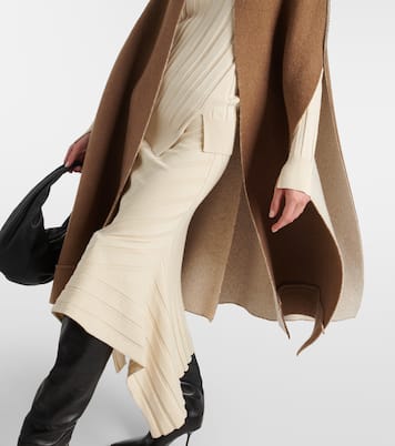Mantella in bouclé di misto lana  | Stella McCartney