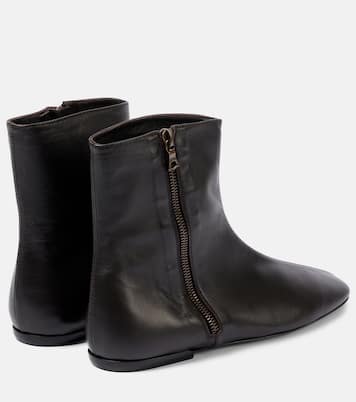 Ankle Boots aus Leder | Dries Van Noten