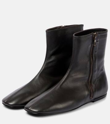 Ankle Boots aus Leder | Dries Van Noten