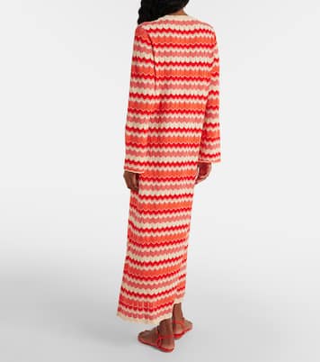 Vestido midi Miller de algodón | Rixo