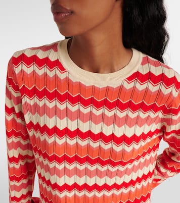 Vestido midi Miller de algodón | Rixo