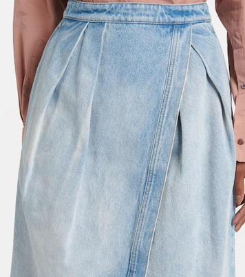 Gonna midi di jeans | Dries Van Noten