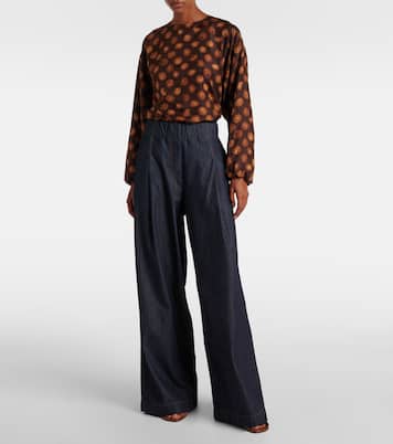 Jean ample à taille haute | Dries Van Noten